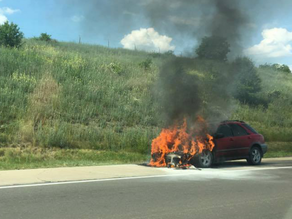 Vehicle Fire On I-80 WB In Montour County | Columbia County Scanner